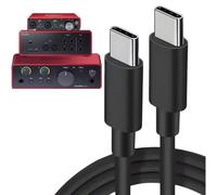 ZHHSUNY 6FT - Cavo audio USB-C compatibile con Focusrite Scarlett 2i2 4i4 di 4a generazione