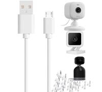 ZHHSUNY Cavo di prolunga di alimentazione per baby monitor, compatibile con Wyze-Cam V4 V3 OG, B-link Mini, B-link Mini Pan Tilt, Ring Indoor Cam di seconda generazione, cavo di prolunga per