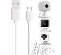 ZHHSUNY Prolunga USB di ricarica per telecamera di sicurezza interna esterna e cavo baby monitor, compatibile con B-link Mini, Wyze-Cam v3 v2, YI-Camera, cavo di alimentazione di prolunga per