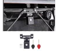 ZHHYGMD Accessori per Auto Chiusure for Cofano con Serratura for Cofano for Jeep Wrangler JL 2018-2023 con 2 Chiavi for Accessori antifurto Prestazioni Elevate