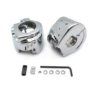 ZHHYGMD Accessori per Moto Coperchio alloggiamento Interruttore Cromato for Harley for Davidson Sportster Dyna Softail V-Rod 2002-2010 Prestazioni Elevate(MT265-001-CD)