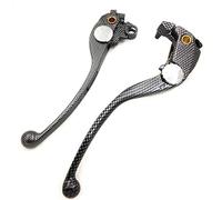 ZHHYGMD Accessori per Moto Leva Manuale Frizione Freno Compatibile con Honda CBR1000RR CBR 1000 2004 2005 2006 2007 Carbonio Prestazioni Elevate