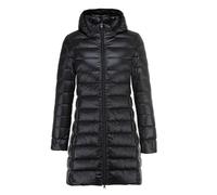 ZHIAN Piumino Lungo Da Donna, Cappotto Lungo Trapuntato, Piumino Leggero Come Una Piuma(Noir,3XL)