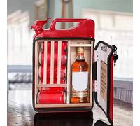 zhibang Bar Jerry Can di Natale,Mobile Bar My Cave My Rules Piccolo Bar Personalizzato, Gabinetto Gas Can Bar Whisky Bar per Uomo, papà, Marito, Fidanzato, Capo, Natale, Capodanno (Red)