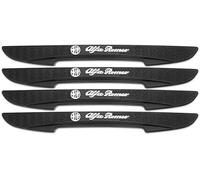 ZHIDZ 4 Pezzi Protezioni Bordi Portiere Auto per Alfa Romeo 4C Giulia Giulietta GT Mito Stelvio Tonale Junior, Auto Strisce anticollisione Protezioni Paracolpi Porte Auto AntiGraffio