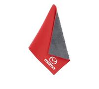 ZHIDZ Paño Limpiar Coche para Mazda 2 3 6 CX-3 CX-5 CX-30 CX-60 CX-80 MX-30 MX-5 Axela BT-50, Suaves Paños de Limpieza Super Absorbente para Cuidado Accessorie,L-Red