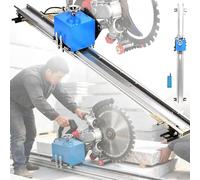 ZHIGUANYUN Macchina per Il Taglio di pareti in Cemento, con Telecomando, Motore brushless da 150 W, Adatta per Cemento Armato, Piastrelle in Ceramica e Mattoni. 1.5M-4.9ft