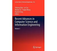 Zhihong Qian Recent Advances in Computer Science and Informat (Copertina rigida)