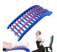 ZhiLianZhao Dispositivo per Distendere Schiena, Barella Lombare Back Stretcher, con Punti Massaggio Ausiliario, per Stenosi Spinale Ernia Disco Sciatica,E