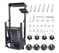ZHIMAI Questo supporto per volante pieghevole e regolabile è progettato specificamente per Logitech G29, G25, G27, G920 e include un attacco integrato per la leva del cambio.