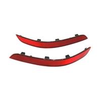 ZHINUAN 2 pezzi di rivestimento for riflettore paraurti posteriore, adatto for Mercedes, benz, Classe GLK GLK250 GLK300 GLK350 2048200374 2048200474 L+R Marcatore riflettente posteriore per veicoli