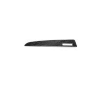 ZHINUAN Adesivi for strumenti del copilota, adatti for Q5, SQ5 8R 2010-2018 Striscia del pannello del vano portaoggetti in fibra di carbonio Accessori interni for auto decorativi Decorazione del vano