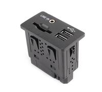 ZHINUAN Lettore audio AUX, adatto for Ford, Fusion 2013 FL3T-14F014-AA FL3T14F014AA C1BT-14F014-AE C1BT14F014AE Interfaccia con scheda SD Hub di ricarica USB per veicoli
