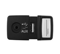 ZHINUAN Porta di ricarica USB AUX, adatta for Fiat, 500 Panda, adatta for Punto, 735547937 Blue And Me Media Player Module Socket Hub di ricarica USB per veicoli