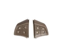 ZHINUAN Pulsanti for interruttori al volante, adatti for Mercedes GL ML RAB Class, adatti for Mercedes W164 W245 W251 W169, pulsanti multifunzione for auto. Pulsantiera del volante del veicolo(Beige M