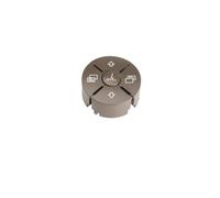 ZHINUAN Pulsanti for interruttori al volante dell'auto, adatti for Mercedes, Benz, ML GL-Class W164 R-Class W251 1648700658 multifunzione Pulsantiera del volante del veicolo(Beige Left)