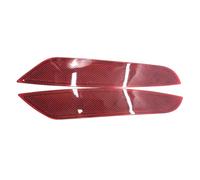 ZHINUAN Riflettore paraurti posteriore auto, adatto for Golf 6 MK6 2009-2013, luce di coda rossa, riflettore fendinebbia Marcatore riflettente posteriore per veicoli