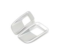 ZHINUAN Riflettore posteriore Copertura della lampada della luce di nebbia adatta for Peugeot 3008 GT 2017-2021 2022 2023 Finiture cromate Coda Fendinebbia Lunetta Accessori auto Kit rivestimento fend