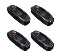 ZHIQIN 4 interruttori a cavo, 2 poli, 250 V/10 A, per piccoli dispositivi o lampade, colore nero