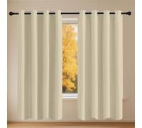 ZHIQXUE 1 Pezzi Tende Oscuranti per Interni 180 x 245 cm Termiche Isolanti Tende Oscuranti Camera da Letto Moderne per Camera da Letto Moderne, Color Crema
