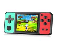 ZHISHAN Giochi portatili a 32 bit - 139 videogiochi integrati - Display IPS da 3" ricaricabile - Giocatore arcade portatile - Giocattoli elettronici per bambini