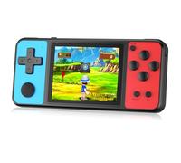 ZHISHAN Giochi portatili a 32 bit con 139 videogiochi integrati, schermo IPS 3 pollici, ricaricabile, portatile, gioco arcade, giocattolo elettronico per ragazzi e ragazze