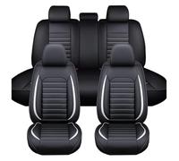 ZHISHIGUO Copri Sedili Auto Per Suzuki Swift Vitara SX4, Pelle Set Completo Impermeabile Auto Accessori Interno, Set Copri-Sedile Anteriori Posteriori(White)