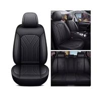 ZHISHIGUO Coprisedili Auto Pelle, per Peugeot 3008 GT Line 2017 2018 2019-2022, Set Completo Copri-Sedile Impermeabile Coprisedile Anteriori Posteriori Copri Sedili 5-Posti(C(Black))