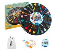 ZHITENG Brainy Knots Game, Rope Puzzle Game Corda Districante Gioco Corda Attorcigliata Puzzle Giocattolo per 2-4 giocatori Brainy Knots Rope Untangling Challenge, Giocattoli Interattivi per Bambini