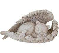 ZHITENG Lapide per Cani, Decorazioni Commemorative per Animali 11 x 4 x 7.5 CM Pietra Commemorativa per Animali Domestici Dog Angel Adatto per la Decorazione di Giardini, Cimiteri o Prati (B)