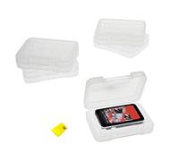 Zhixteu 10PCS Switch Lite OLED Custodia per Schede di Gioco, Scatola per il Trasporto della Scheda TF Dedicata a un Singolo Gioco, Mini Portaoggetti Trasparente
