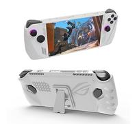 Zhixteu Custodia da Gioco per ROG Ally, TPU Antiurto Ultra-Sottile Copertura Morbida Antiscivolo Antigraffio per ASUS Ally Console Portatile da Gioco (bianco)