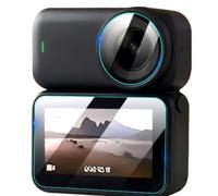 Zhixteu Set di 2 per DJI Osmo Nano Protezioni per Schermo e Copriobiettivo, Protezione per Schermo in Vetro Temperato, Pellicola Morbida in Idrogel per Obiettivi