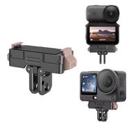Zhixteu Supporto Magnetico per DJI Osmo Action 6 / Nano, Adattatore a Sgancio Rapido con Interfaccia da 1/4", Base di Espansione per Fotocamera