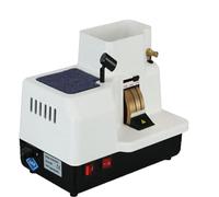 ZHIXUMM Molatrice per Lenti per Occhiali, Molatrice per Lenti, Molatrice Manuale per Lenti - con Scanalatura A V, con Mola per Lenti N. 280 E N. 180, N. 400 con Lavello Rimovibile