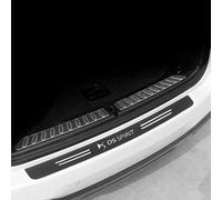 ZHIYONGSHUN 1 Pezzi Proteggi Paraurti Posteriore per DS DS3 DS4 DS5 DS6 DS7 DS9, Fibra Carbonio Protezione Paraurti Posteriore Striscia Auto Accessori
