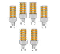ZHIYUE 6 Pezzi G9 10w Lampadina a LED equivalenti Alogene 100W G9 1000LM Lampade a risparmio energetico Portalampada G9 Lampada LED 230V Non Dimmerabile Bianco Caldo 3000K G9 Lampadine capsula
