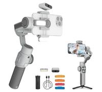 ZHIYUN CINEPEER SMOOTH 5E Combo Stabilizzatore per Smartphone, Intelligent AI Tracking, Luce di Riempimento Integrata & Magnetica, 3 Assi Gimbal, Modifica Intelligente, Carico 300g