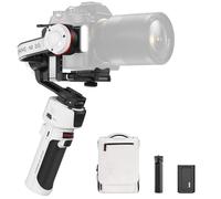 ZHIYUN Crane M3S COMBO[Ufficiale] Stabilizzatore Fotocamera a 3 Assi, con Clip per Cellulare, Borsa Portaoggetti, Gimbal Stabilizer Portatili per Videocamere Micro Single, Reflex, Smartphone, 705g