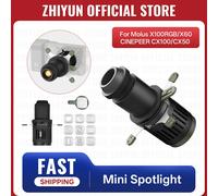 ZHIYUN Mini faretto ufficiale ZY Mount Kit Snoot ottico conico Studio fotografico Illuminazione video Accessorio per proiettore