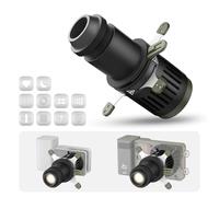 ZHIYUN Mini Spotlight (attacco ZY) Kit di snoot ottico conico per studio fotografico, proiettore video, accessorio con 10 gobo, forme di taglio adatte per X100 X60 CX100 G60 CX50, 370 g