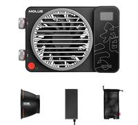 Zhiyun MOLUS X100, 100W Video Light, Luce video bi-colore COB, 385g Luce tascabile LED Light, 17317 Lux 2700K-6500K CRI 95+/TLCI 97+, con controllo app Bluetooth Alimentazione DC/PD