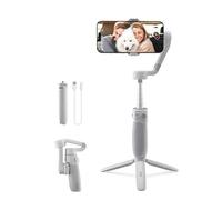 ZHIYUN Smooth Q4 [Ufficiale] Stabilizzatore Smartphone, Gimbal Telefono 3 Assi, Asta di Prolunga da 215mm, Treppiedi, Stabilizzatore per YouTube, Volg, Youtube, Android, iPhone, Portatile e Pieghevole