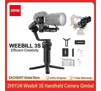 ZHIYUN Weebill 3S Fotocamera portatile a 3 assi Stabilizzatore video professionale Gimbal Controllo Bluetooth per fotocamere DSLR Mirrorless