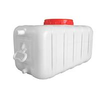 ZHJLF Tanica Acqua con Rubinetto Serbatoio per Acqua in Plastica per Alimenti, 25L/35L/50L/80L/110L/200L All'aperto Campeggio Escursionismo Deposito d'Acqua Secchiello Serbatoio(Size:35L/9.24gallon)