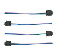 ZHjLut Compatibile con Nissan per Juke per NV400 per Qashqai Connettore Spina Sensore Pressione Gas di Scarico Turbo 8201000764 93198718(4PCS)