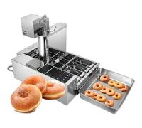 ZHJOPP Macchina per Ciambelle Automatica, Friggitrice Digitale per Ciambelle, Spessore delle Ciambelle Regolabile, Controllo della Temperatura, Adatta per Uso Commerciale