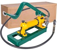 ZHJOPP Pompa idraulica a mano CFP-800 - Sollevamento manuale portatile con pedale, uscita olio ad alta pressione, perfetta per utensili pesanti