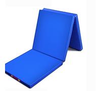 ZHJOPP Tappeto fitness per esercizi di ginnastica trittico tappeto fitness ad alta elasticità con manico 180 x 60 x 5 cm