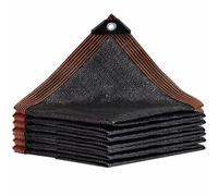 ZHJSHOU Rete Ombreggiante con Occhielli 1x5m Telo Ombreggiante Nero da Giardino,50% Protezione da Sole Rete Telo Ombra per Balcone Pianta Serra Esterno